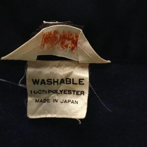 VTG Authentic Japanese Kimono IchiBan OS Handmade in Japan Satiny Floral Dreams - Picture 4 of 5